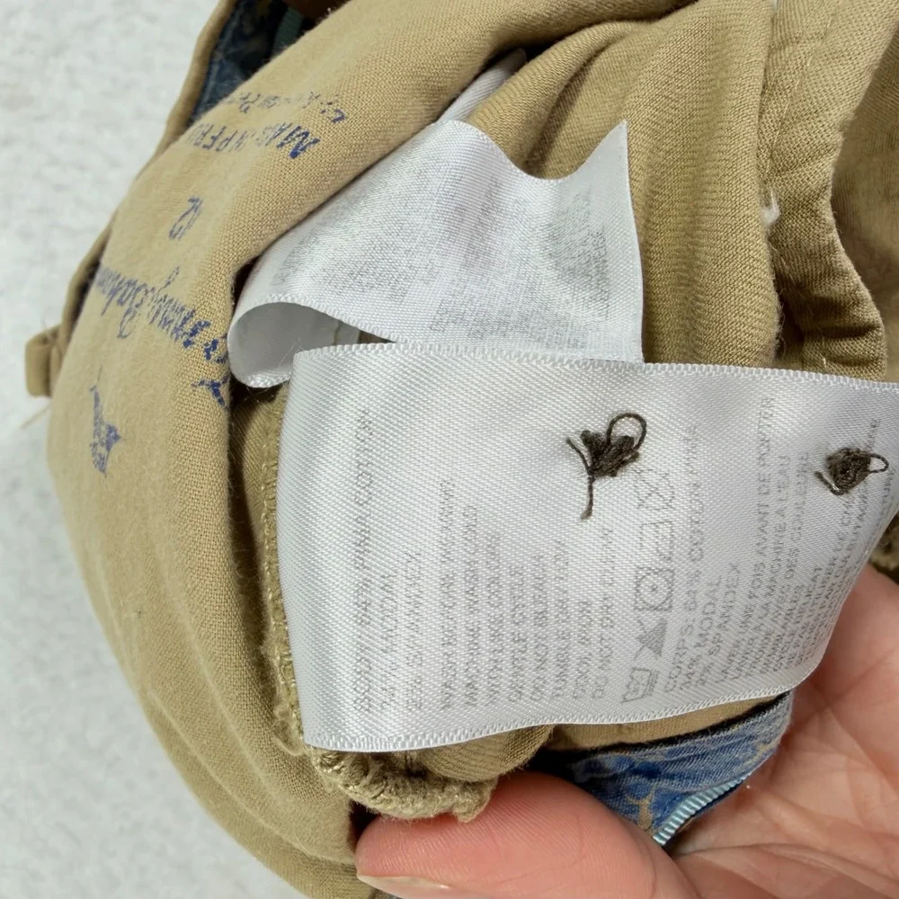 Tommy Bahama Boracay Chino Shorts Mens‎ 42 Tan Khaki Stretch Pima Cotton Blend
